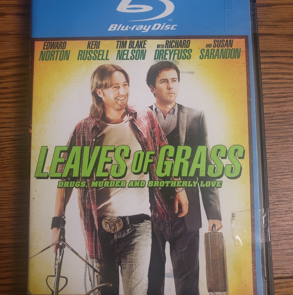 Leaves of grass Blue ray dvd